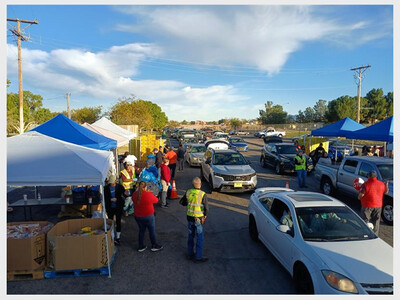 Pop Up Food Distribution