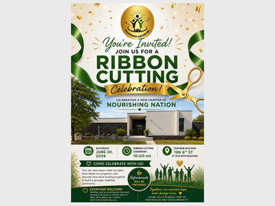Ribbon Cutting for Nourishing Nation
