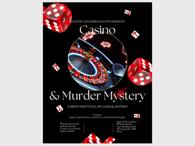 Casino Murder Mystery Night