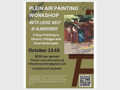Plein Air Painting Workshop Oct. 13–15