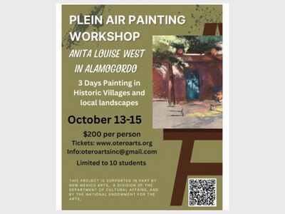 Plein Air Painting Workshop Oct. 13–15