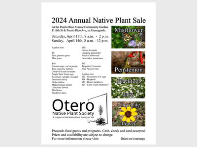 2024 Annual Native Plant Sale