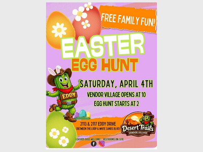 Easter Festivity Vendor Village Main Event 2 pm
