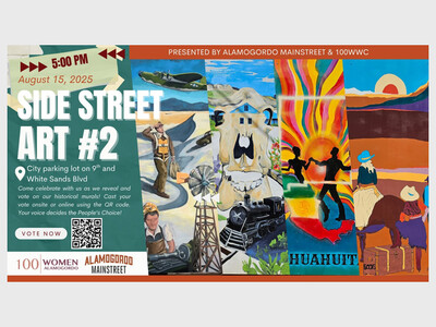 Alamogordo MainStreet Alley Artwork Unveiled and Contest
