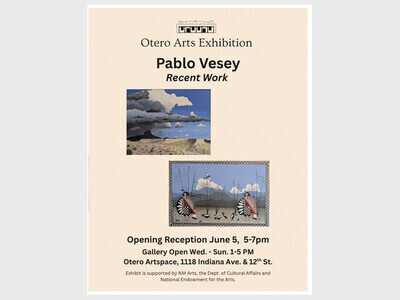 Vessey Exhibition at Otero Arts June 2026