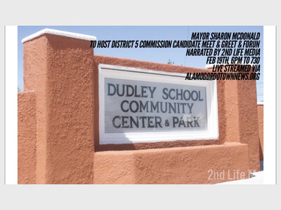 Distict 5 Commission Candidate Meet & Greet and Forum Dudley School 6 pm