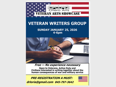 Veterans Writers Workshop at Otero Arts