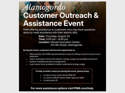PNM Questions and Billing Answers Event