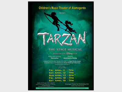 Tarzan at the Flickinger Alamogordo Children's Theatre 