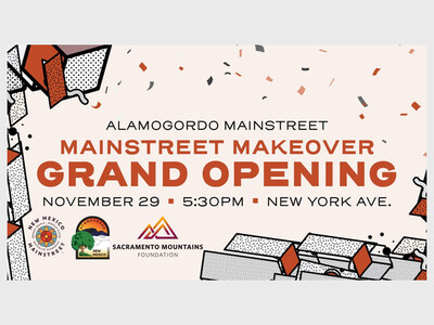 Ribbon Cutting Alamogordo MainStreet New York Avenue 