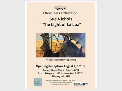 Otero Arts Free Exhibition Thurs thru Sun 1 to 4 pm 