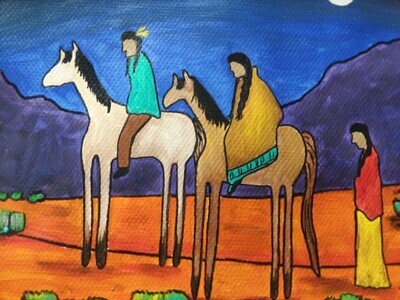 Roadrunner Emporium presents Diana Sill Sip and Paint 5:30 pm